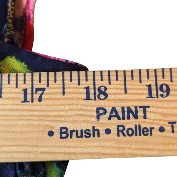 Julia Jordan Navy Floral Print Fit & Flare Dress Size 8 - Picture 10 of 16